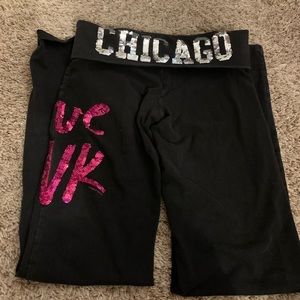 Victoria's Secret Pink Chicago Bootcut yoga pants